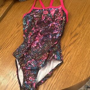 Fun Multi-Colored Arena Swim Suit, Size 28
